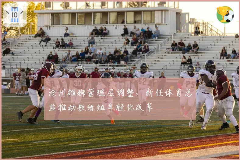 沧州雄狮管理层调整，新任体育总监推动教练组年轻化改革
